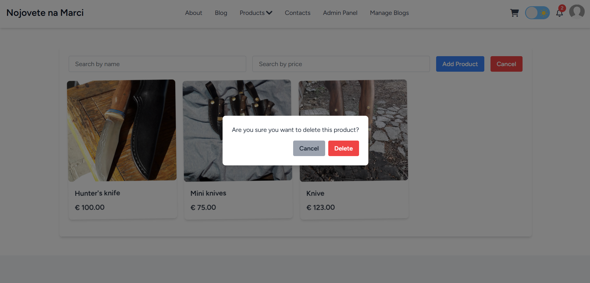 Project Screenshot 2